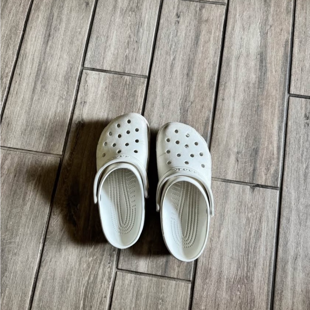White crocs